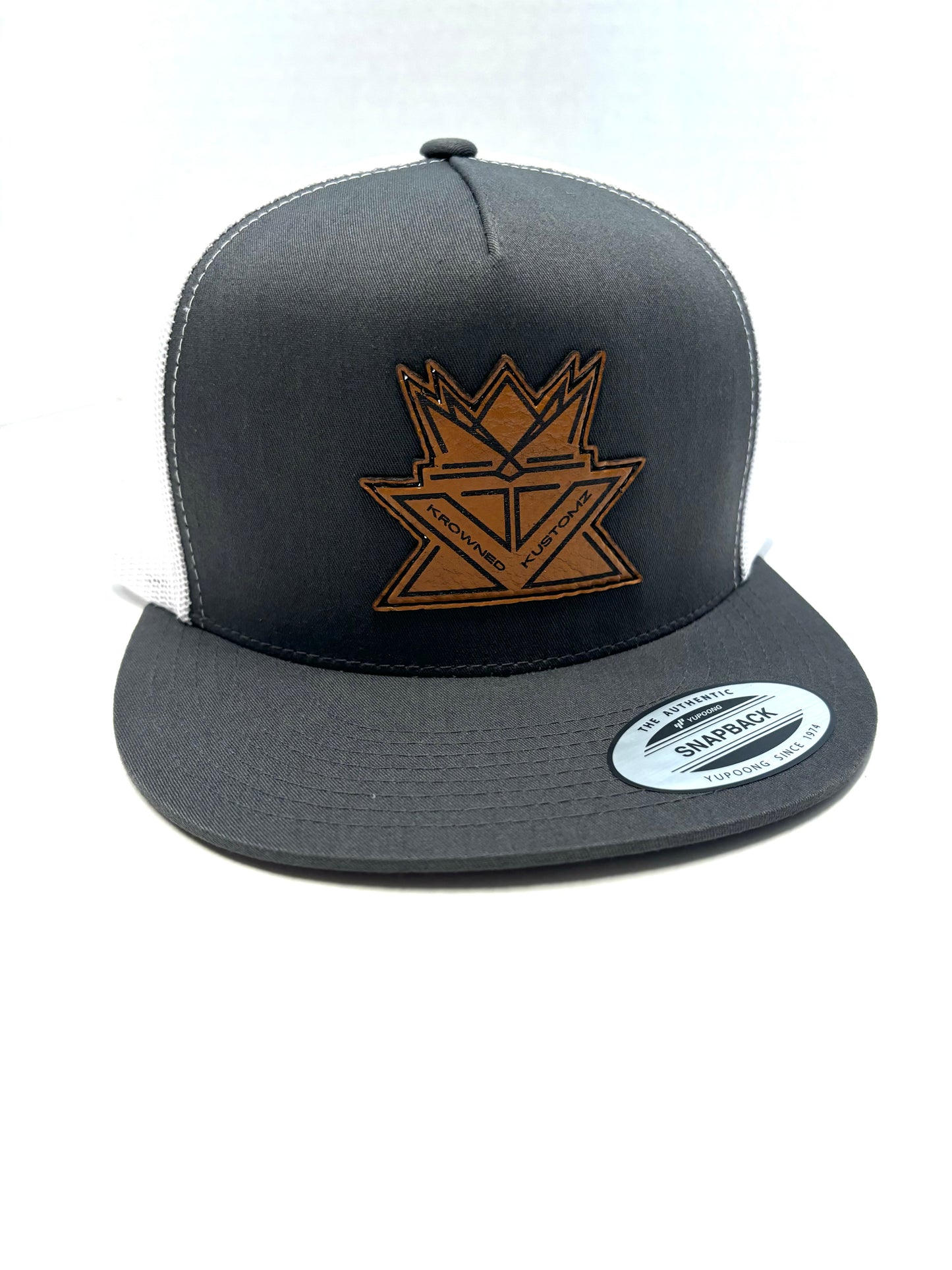 Dark Gray Flat Bill Hat