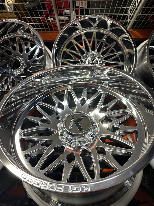 22x12 8x6.5 KG1 Forged KC014 Tridents