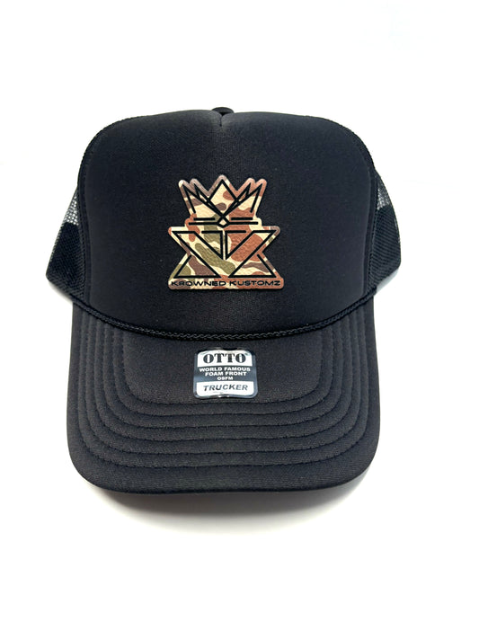 Black w/ Camp Trucker Hat